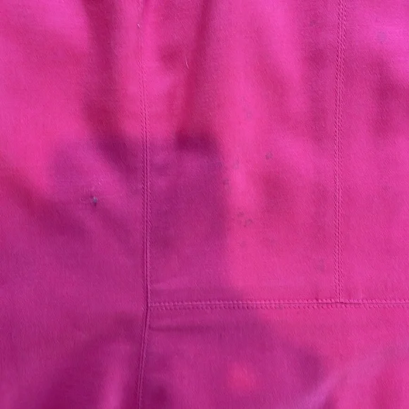 Coral red cotton lined dress - Picture 6 of 9